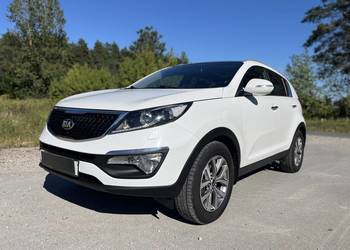 Kia sportage 2015 Lift 1.6GDI super stan serwisowana Biała Perła