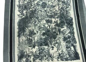 Chusta Szalik apaszka casmire szarość