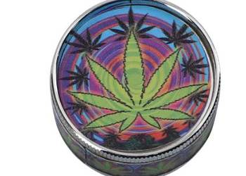 Młynek Metalowy 3-Częściowy do Mielenia Tytoniu i Suszu Gentelo