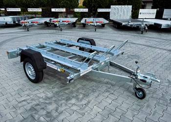 MARTZ GP 3 PREMIUM Przyczepka uchylna do transportu 3 motocykli DMC 750k