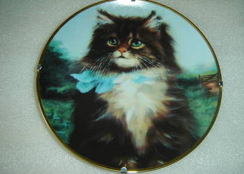 Talerz kolekcjonerski Franklin Mint Kotki