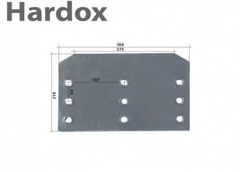 Płoza HARDOX 226104/S części do pługa KUHN