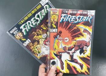 Firestar - 2 komiksy Marvel USA 1986 rok Firestar - 2 komiksy Marvel USA 1986 rok