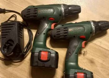 Wkrętarki 2x Bosch PSR 14,4V VE-2 + 2 aku 3Ah + ładowarka