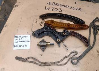 MERCEDES W203 W209 1,8 kompresor rozrząd łańcuch ślizgi napinacz