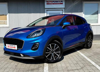 FORD Puma, 2021r. F-vat 23% ! Bezwypadkowy ! Gwarancja Przebiegu i Serwisu…