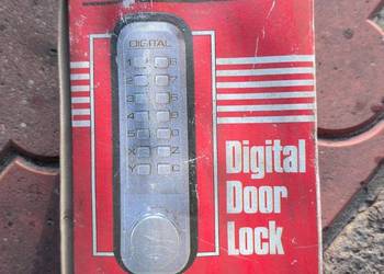 Zamek szyfrowy na kod, mechaniczny bez baterii, klamka, kodowany zamek.