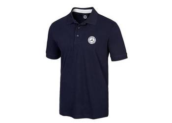 MERCEDES koszula koszulka polo t-shirt S granatowa