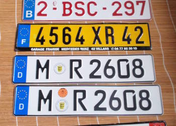 Tablice rejestracyjne - hobby