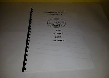 Ksiażka instrukcja obsługi Pannonia TL 250/F 250/D 250/B