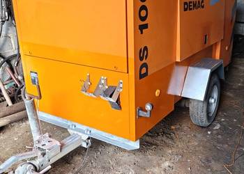 Compair Demag ds 100 Mercedes sprężarka srubowa 10 bar piaskarka 9,1m3 min