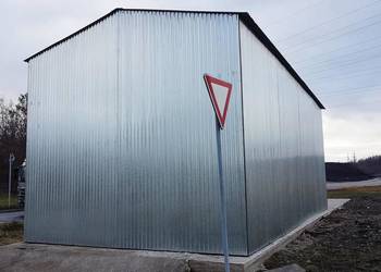 Blaszana montowana hala 5×6 ocynk