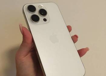 iPhone 16 Pro  128 GB - jak nowy / 95% bateria / GRATIS etui