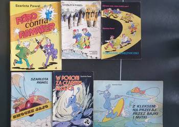 Szarlota Pawel - zestaw 6ciu komiksów - PRL