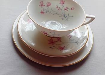 Trio śniadaniowe Koeniglich pr. Tettau, sygnatura z lat 1930-45.