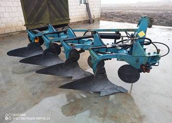 Pług Overum 4 skiby nowy typ zabezpieczenia non stop hydraulika  Kverneland