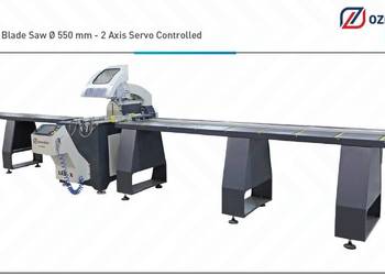 Piła jednogłowicowa automatyczna LEO R, tarcza 550mm
