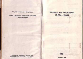 (0700) POLACY NA MORZACH 1939 – 1945 – EDMUND KOSIARZ