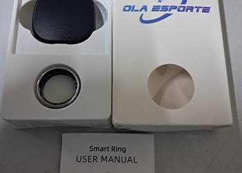 Nowy inteligentny pierścionek Ola esporte. Uszkodzone pudełko