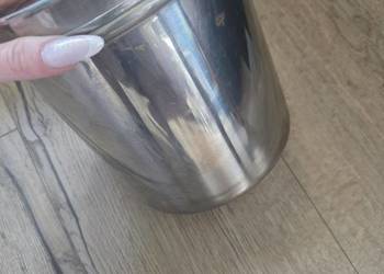 Pojemnik medyczny laboratoryjny vintage Polar Ware 1955 r. PRL Loft