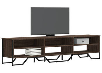 Szafka pod telewizor brązowy dąb 180x34x41 cm WM-848578