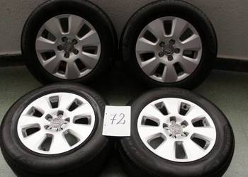 koła zima alufelgi 16 225/60r16 opony zimowe audi a6 c6 allroad  vw passat