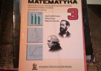 matematyka 3 wiking antykwariaty unikaty kolekcje szkolne