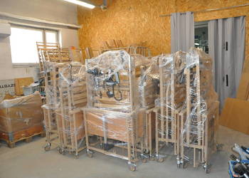 HURT 10 szt komplet Burmeier DALI Łóżko medyczne rehabilitacyjne z pilotem,