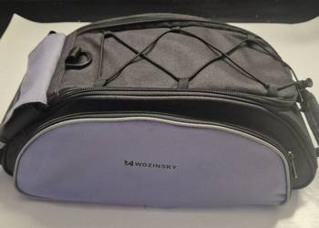 Torba sakwa rowerowa na bagażnik