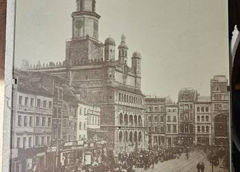 Zdjęcie poznańskiego starego rynku z lat 20'30' nr.100