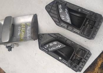 CITROEN BERLINGO PEUGEOT PARTNER I klamka drzwi prawe przesuwne