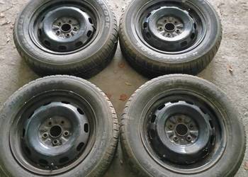 4 KOŁA i OPONY 195 / 60 /14" stalowe do WOZU J 14×5 1/2 JJ z Toyoty Avensis