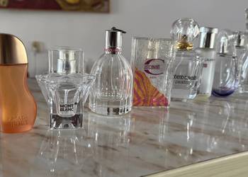 9 Flakonow po perfumach damskich
