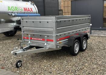 Przyczepa TEMARED PRO 2612/2 z burtami BIS stalowymi 40 cm