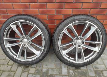 Felgi aluminiowe Audi Q5 SQ5 Q7 SQ7 A6 C6 C7opony letnie Dunlop 265/40r21