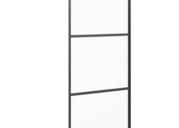 vidaXL Ścianka prysznicowa, 90x195 cm, szkło mrożone ESG(SKU:151877)