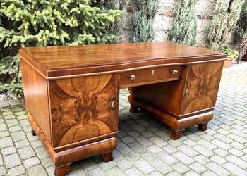 Biurko dwustronne ART DECO lat 20-te Po Renowacji