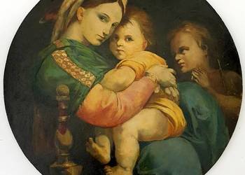 Obraz - Madonna della seggiola, 031