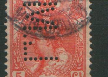 Zn. Holandia Mi 54, 5 kas 1899