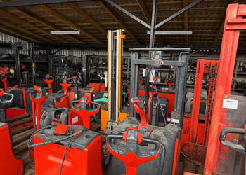 paleciak elektryczny z masztem LINDE T16 L10 L12 L14 STILL Toyota pakiet