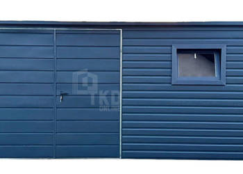Schowek - domek ogrodowy 5x3 m brama dwuskrzydłowa 2x okno TKD466