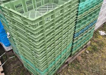 Skrzynki / paczki plastikowe 60x40x14,  mocne