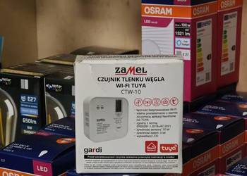 Czujnik TLENKU WĘGLA Zamel WI-FI - Aplikacja na telefon