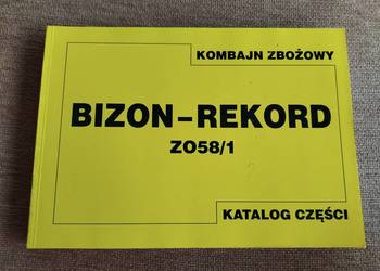 Katalog części zamiennych Bizon Rekord Z 058/1