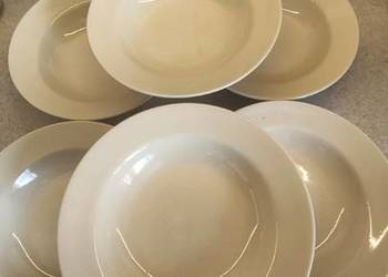 6 nowych głębokich talerzy Tułowice z  PRL