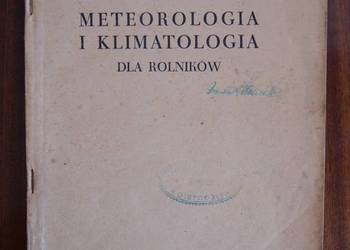 R. Gumiński - Meteorologia i klimatologia dla rolników 1951 R. Gumiński - Meteorologia i klimatologia dla rolników 1951