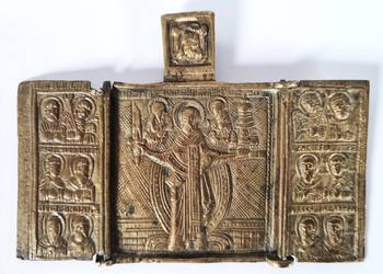 Ikona podróżna, Święty Mikołaj Możajski, 0422