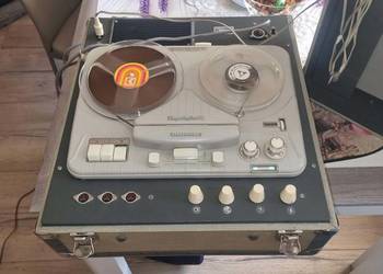 Magnetofon szpulowy lampowy Telefunken Magnetophon 85 z 1968roku sprawny gr