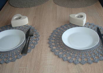 Podkładki, serwetki  pod talerz  handmade