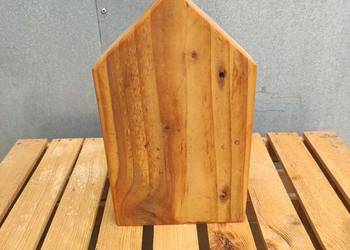 Drewniany domek dekoracyjny | rustykalna ozdoba | loft | boho | handmade